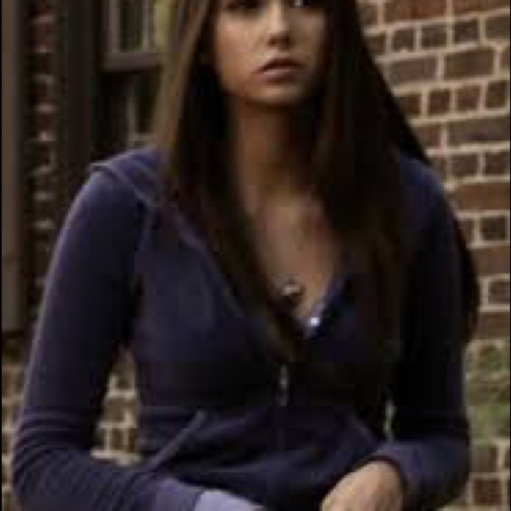 Elena Gilbert’s Juicy Couture Velour Zip-Up Hoodie